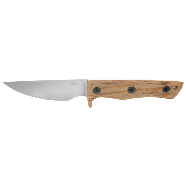Case Cutlery Knife, Case Natural Smooth Hardwood Composite Fixed Blade 66662